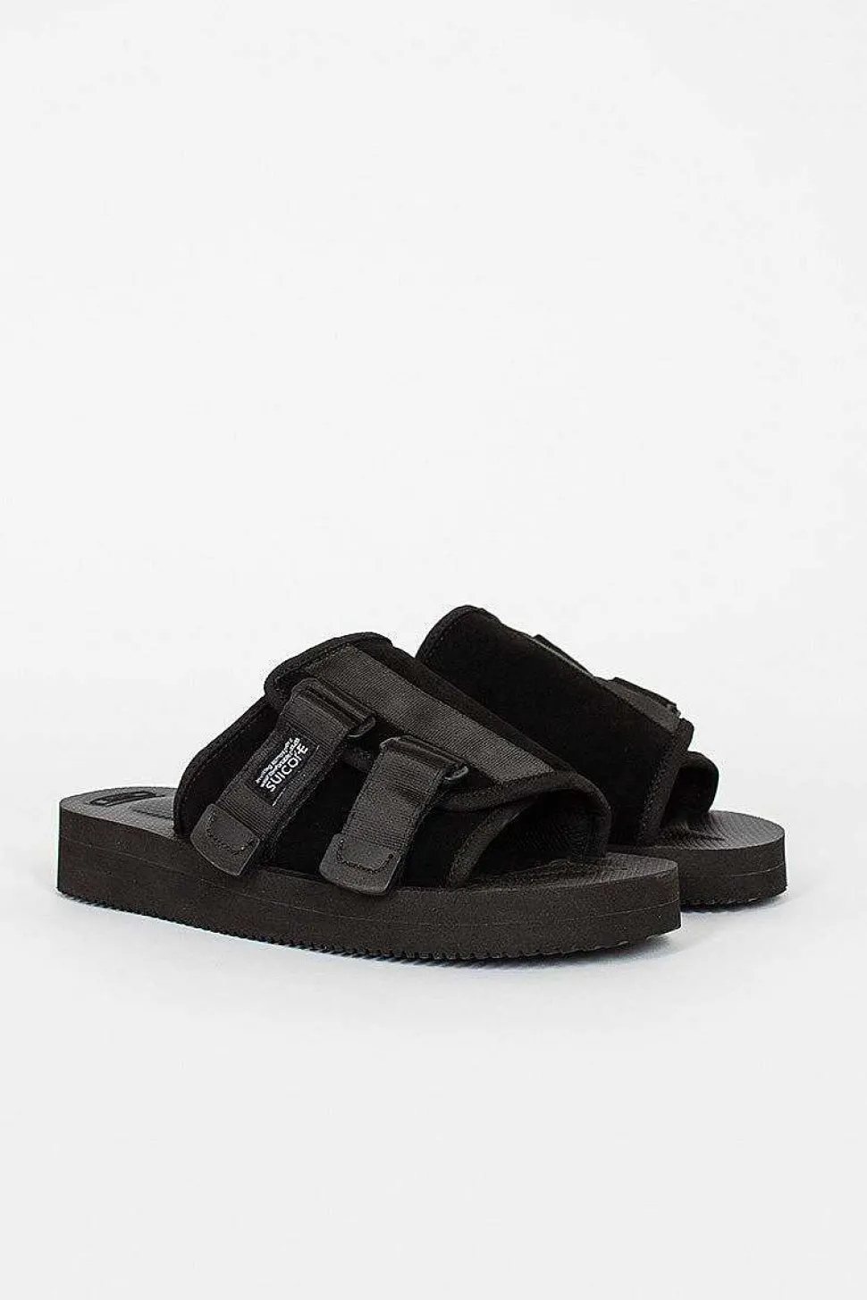 Kaw-Vs Suede Sandal Black