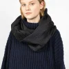 Khata Silk/Cashmere Cowl Black