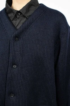 Knit Cardigan Navy