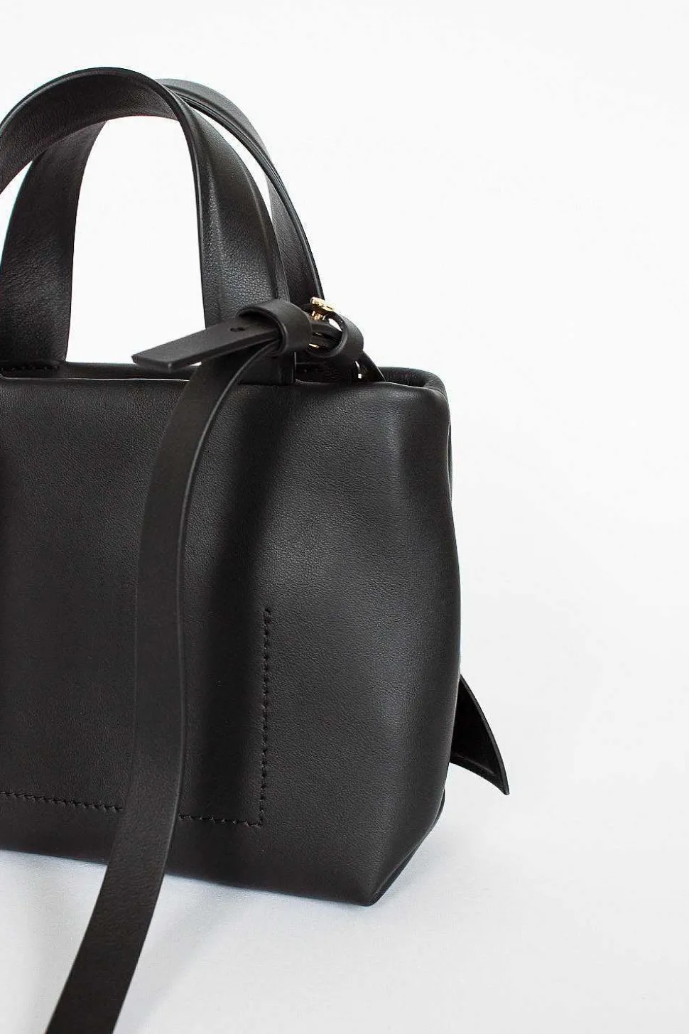 Knot Front Micro Tote