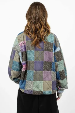 Kountry Patchwork Sweatshirt Grey