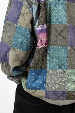 Kountry Patchwork Sweatshirt Grey