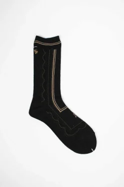 Kt-161 Baller Lace Socks Black