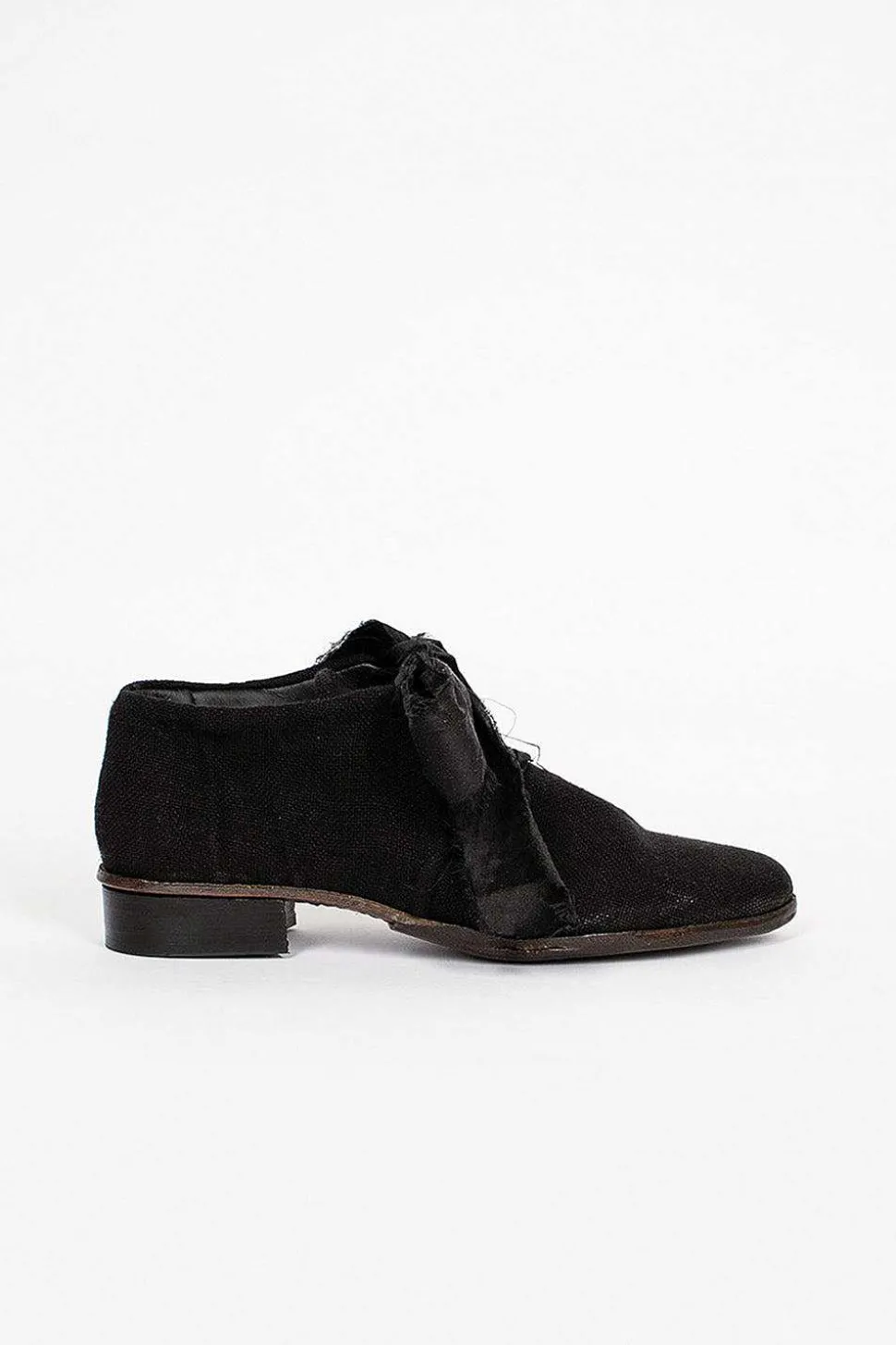 Linen Ore Shoes Black