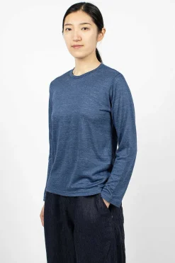 Linen T-Shirt Blue
