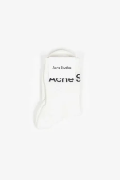 Logo Ankle Socks White