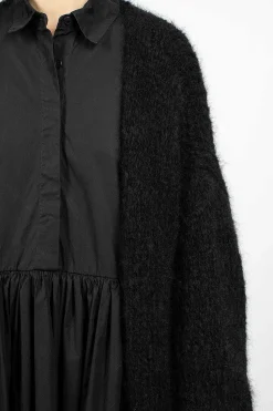 Long Cardigan Black