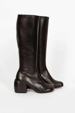 Long Heeled Boots Black