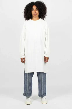 Long Shirt Dress White