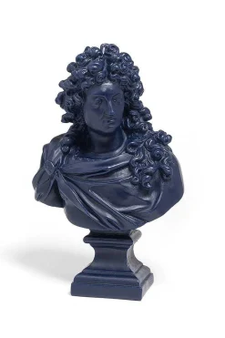 Louis Xiv Bust Navy Blue