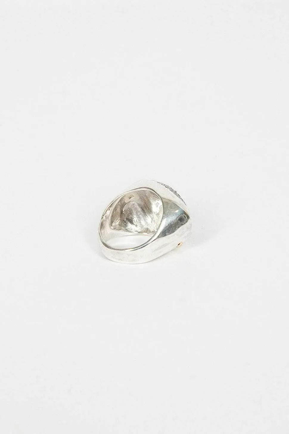 Loumia Ring Icy Grey Diamond/Garnet