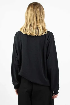L/S Turtleneck Tee Black