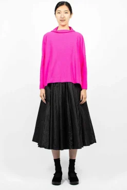 Lupetto High Neck Sweater Dark Pink