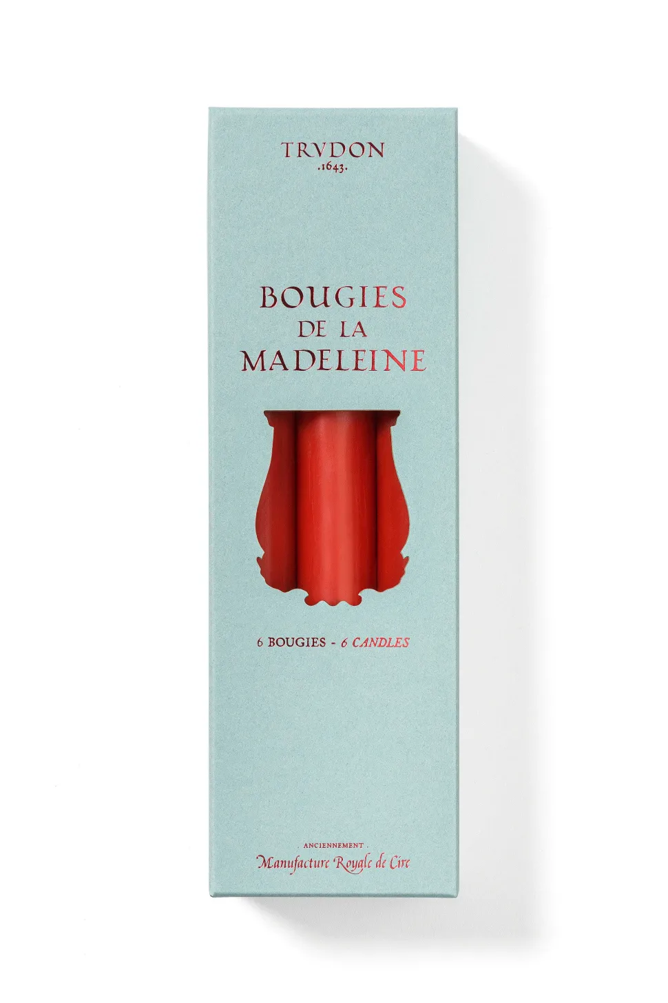 Madeline Candles Bright Red
