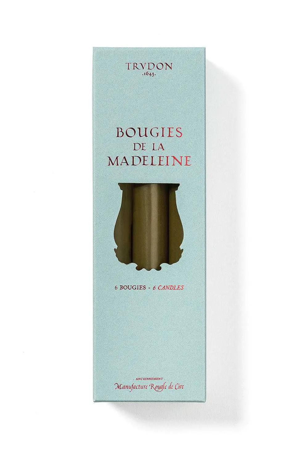Madeline Taper Candles Khaki