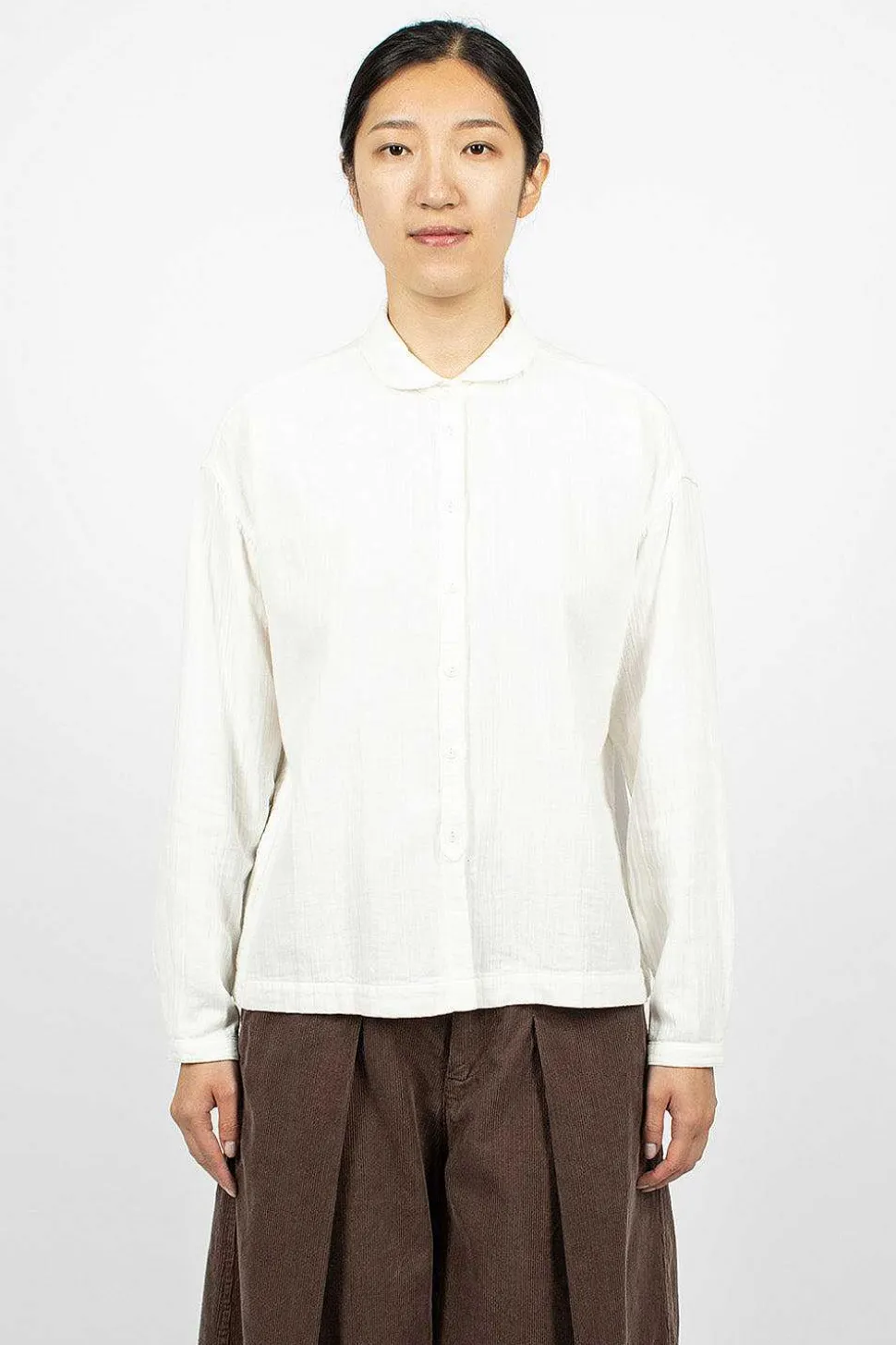 Marianne Shirt Doublecloth White