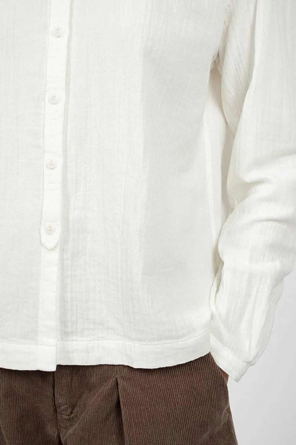 Marianne Shirt Doublecloth White
