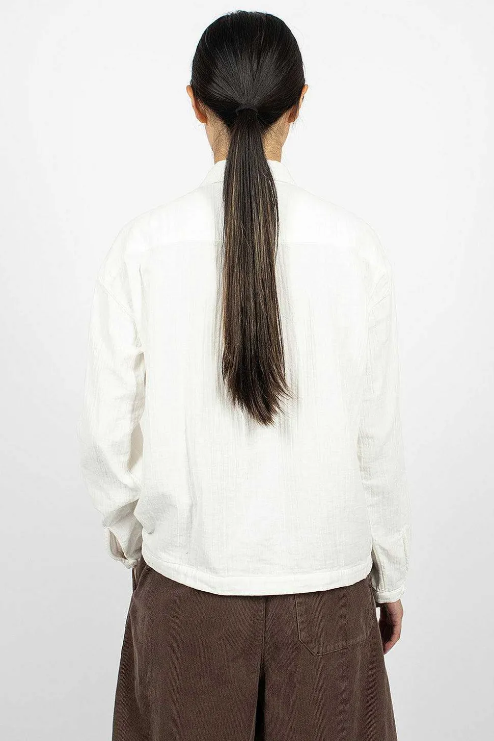 Marianne Shirt Doublecloth White