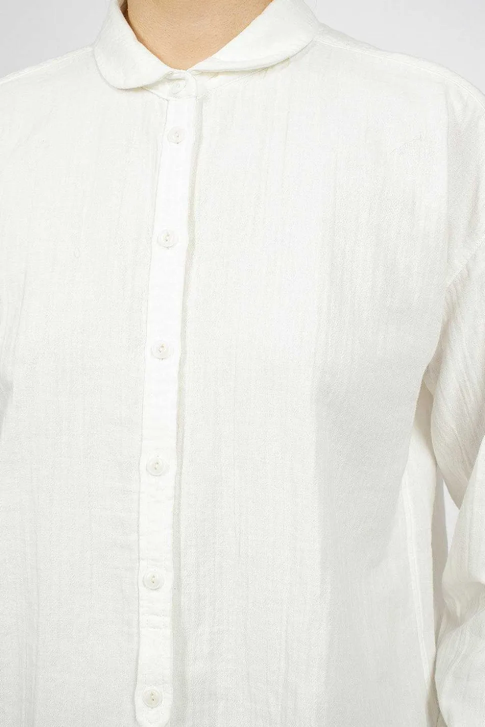 Marianne Shirt Doublecloth White