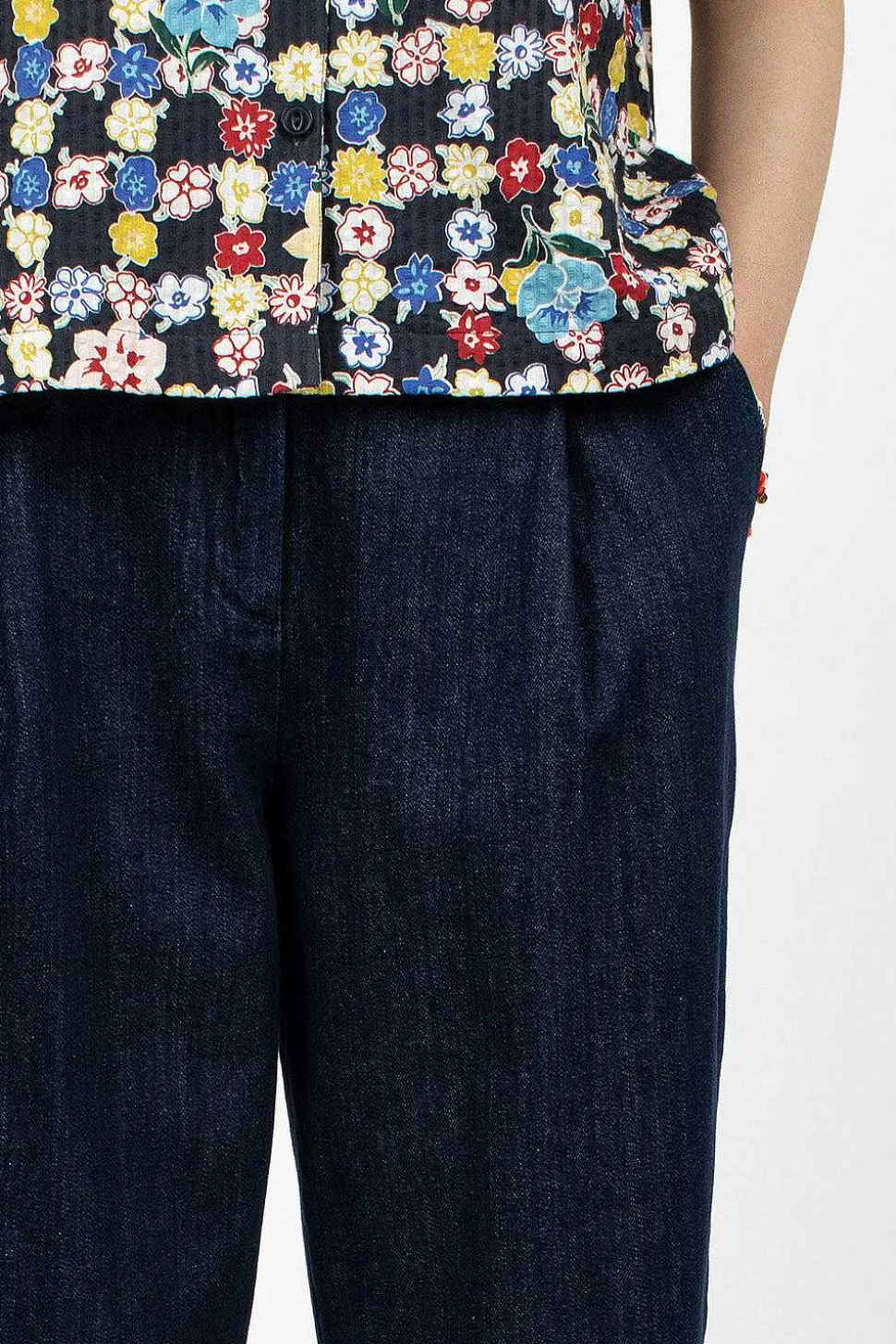 Market Trouser Indigo