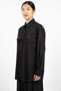 Masculine Cup Detail Shirt