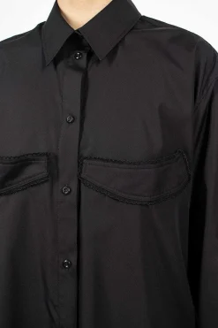 Masculine Cup Detail Shirt