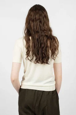 Merino Wool T-Shirt Antique White