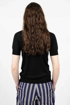 Merino Wool T-Shirt Black