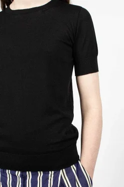 Merino Wool T-Shirt Black