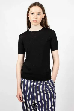 Merino Wool T-Shirt Black