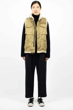 Mil Boa Vest Khaki