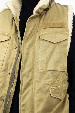 Mil Boa Vest Khaki