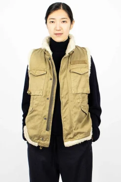 Mil Boa Vest Khaki