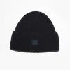 Mini Face Beanie Black