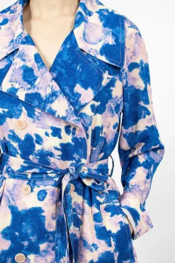 Mixed Floral Coat