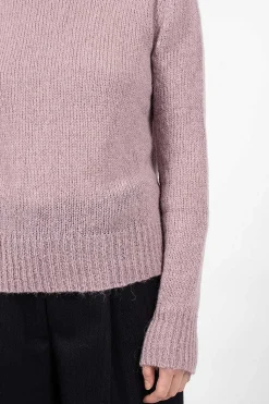 Mock Neck Jumper Lilac