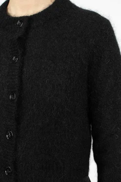 Mohair Cardigan Black