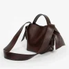 Musubi Midi Tote Dark Brown