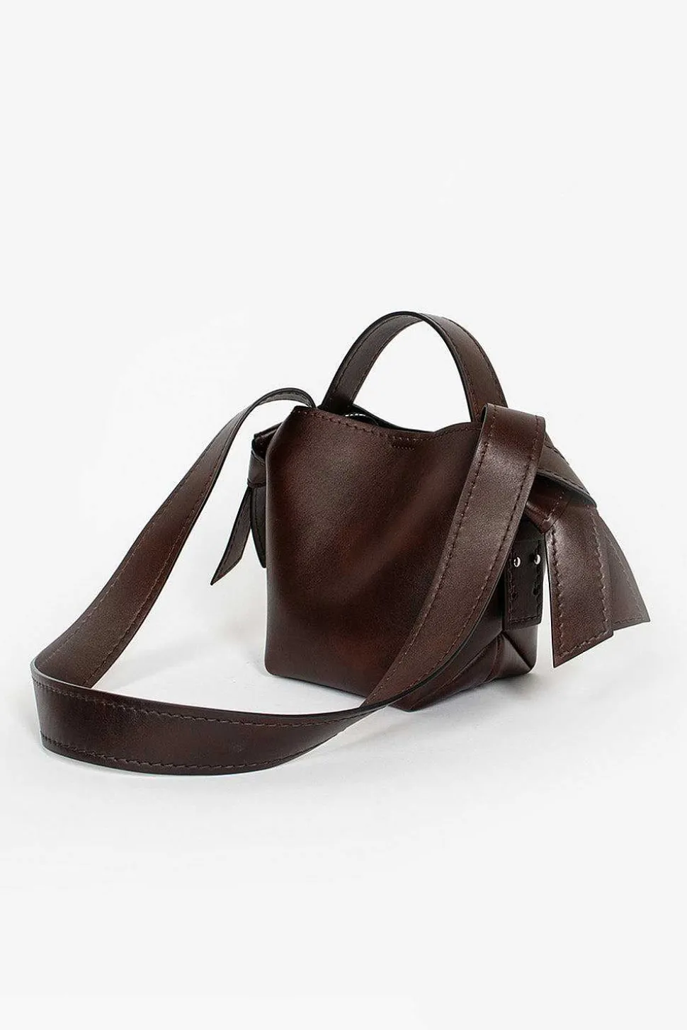 Musubi Midi Tote Dark Brown