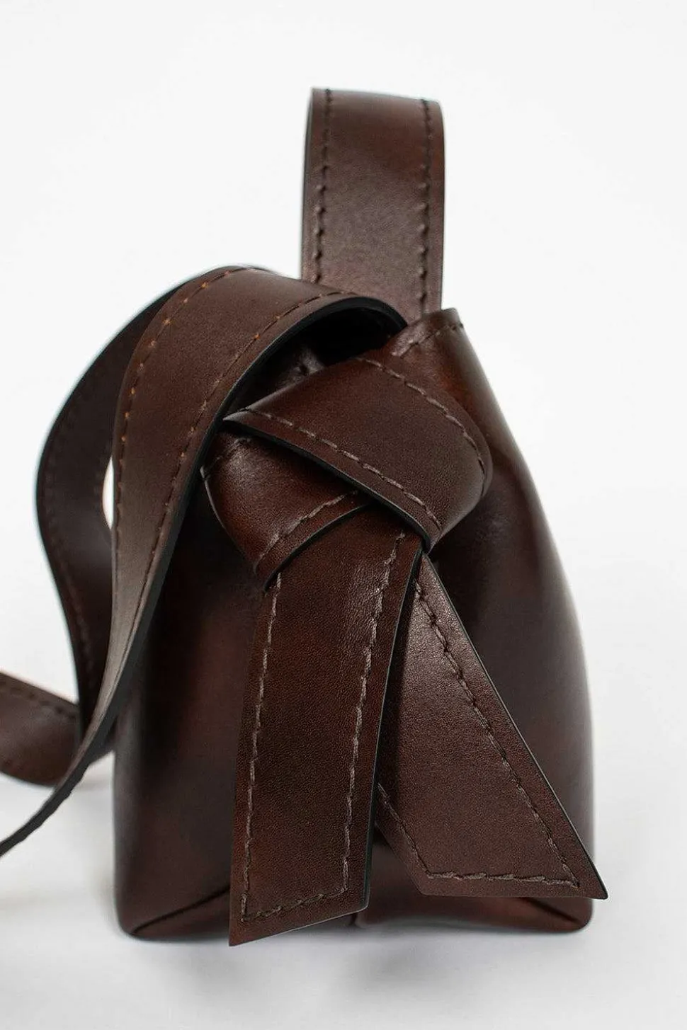 Musubi Midi Tote Dark Brown