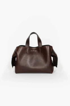 Musubi Mini Shoulder Bag Dark Brown