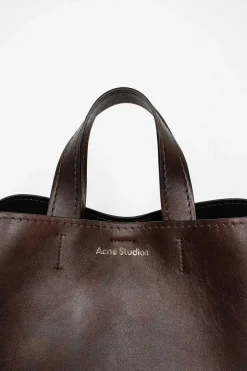 Musubi Mini Shoulder Bag Dark Brown