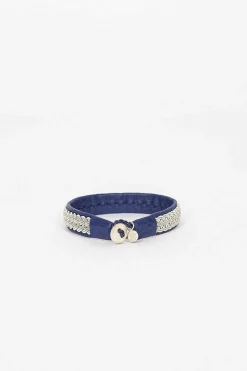 Navy Hide B Bracelet 4