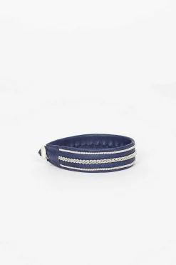 Navy Hide B Bracelet 2