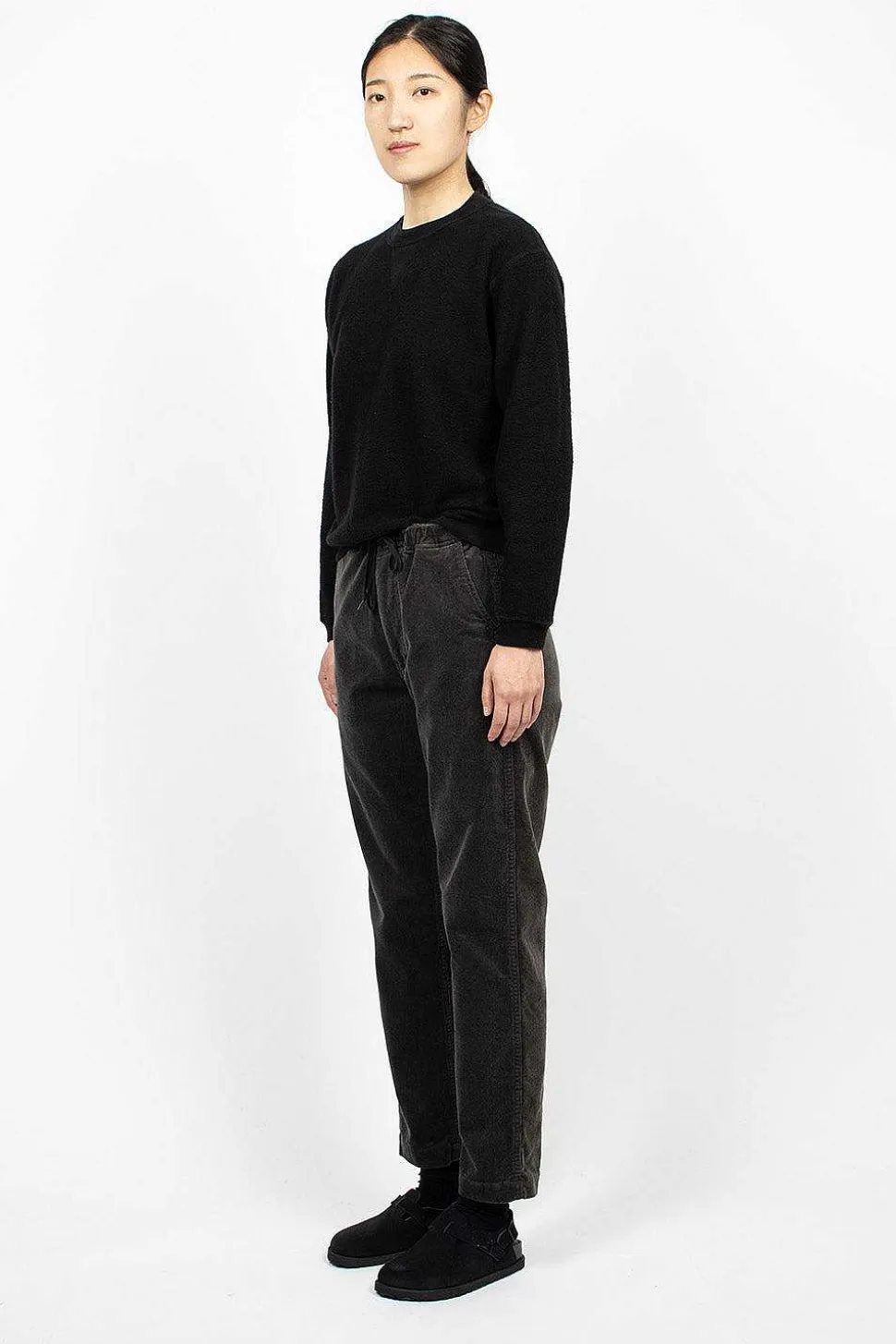New Yorker Charcoal Grey Corduroy