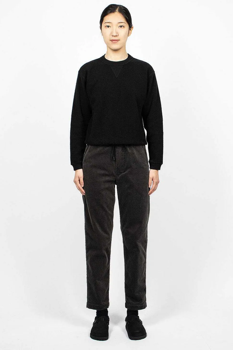 New Yorker Charcoal Grey Corduroy