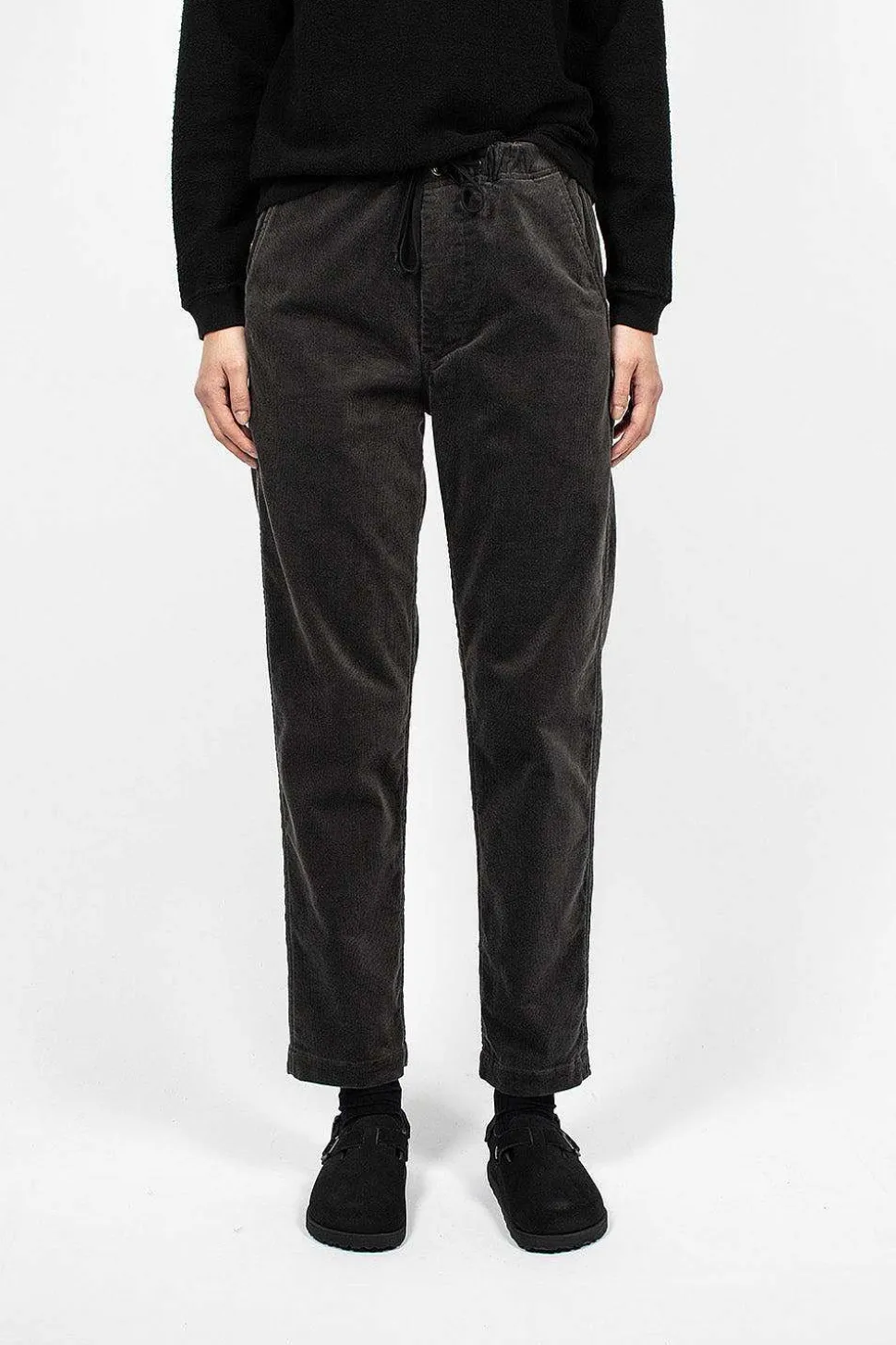 New Yorker Charcoal Grey Corduroy
