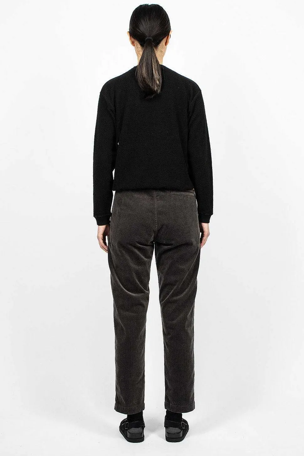 New Yorker Charcoal Grey Corduroy