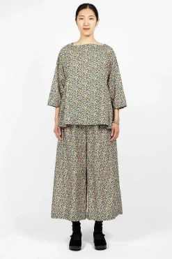 Newpride Florellini Shirt Floral Blue/Red/Orange