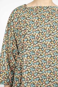 Newpride Florellini Shirt Floral Blue/Red/Orange